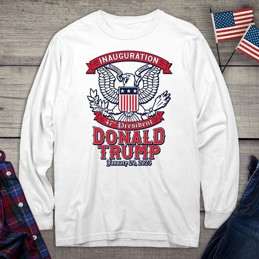 Inauguration Trump Eagle Long Sleeve Tee