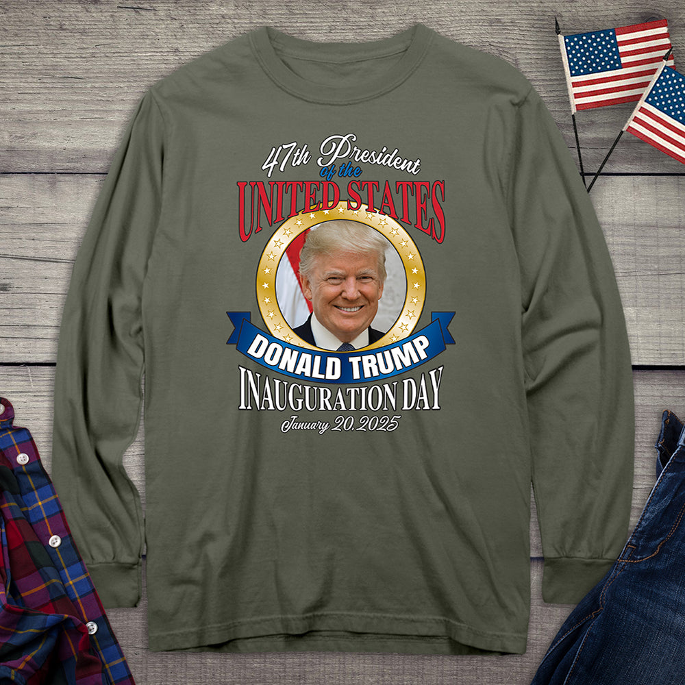 Trump Inauguration Long Sleeve Tee