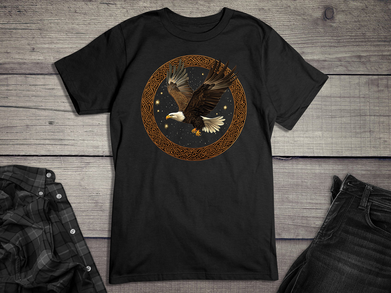 Celtic Flying Eagle T-Shirt