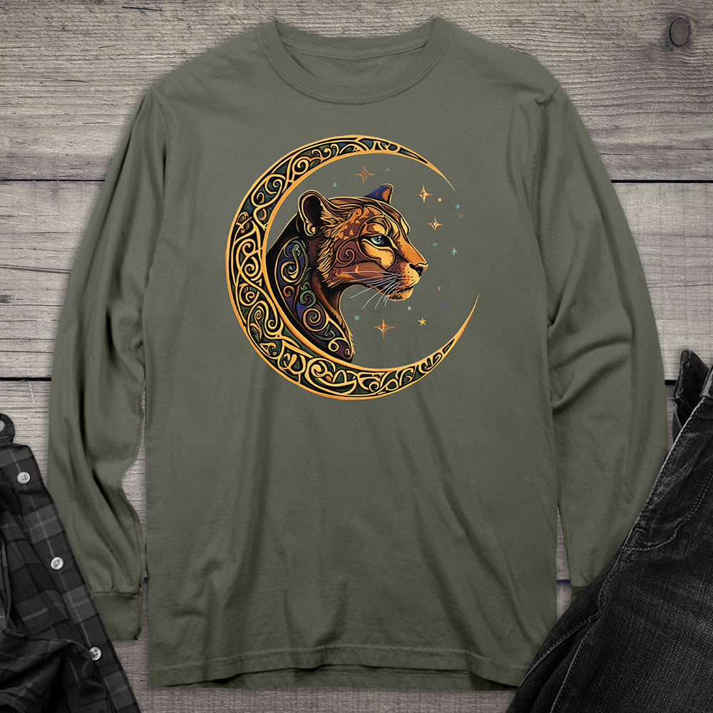 Celtic Cougar Long Sleeve Tee