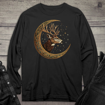 Celtic Deer Long Sleeve Tee