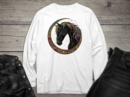 Celtic Horse Long Sleeve Tee