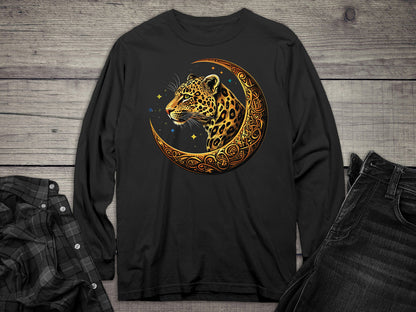 Celtic Leopard Long Sleeve Tee