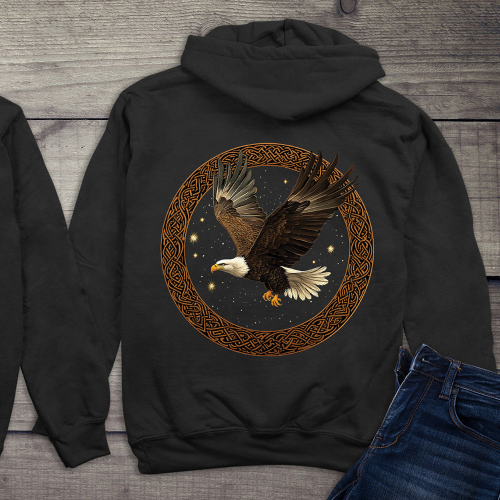 Celtic Flying Eagle Hoodie