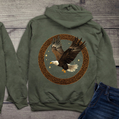 Celtic Flying Eagle Hoodie