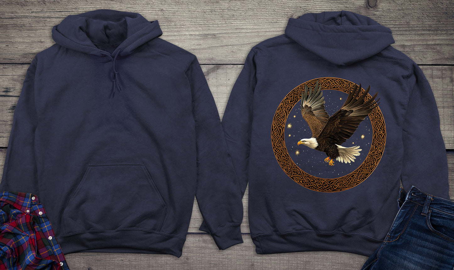 Celtic Flying Eagle Hoodie