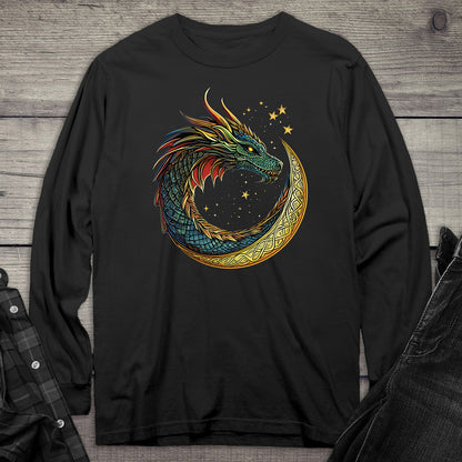 Celtic Dragon Long Sleeve Tee