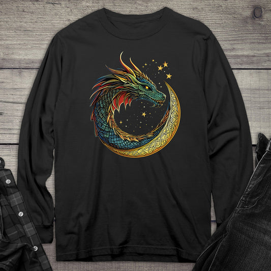 Celtic Dragon Long Sleeve Tee