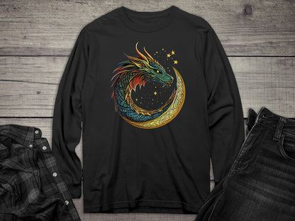 Celtic Dragon Long Sleeve Tee