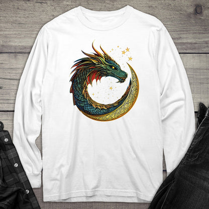 Celtic Dragon Long Sleeve Tee