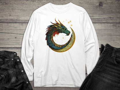 Celtic Dragon Long Sleeve Tee