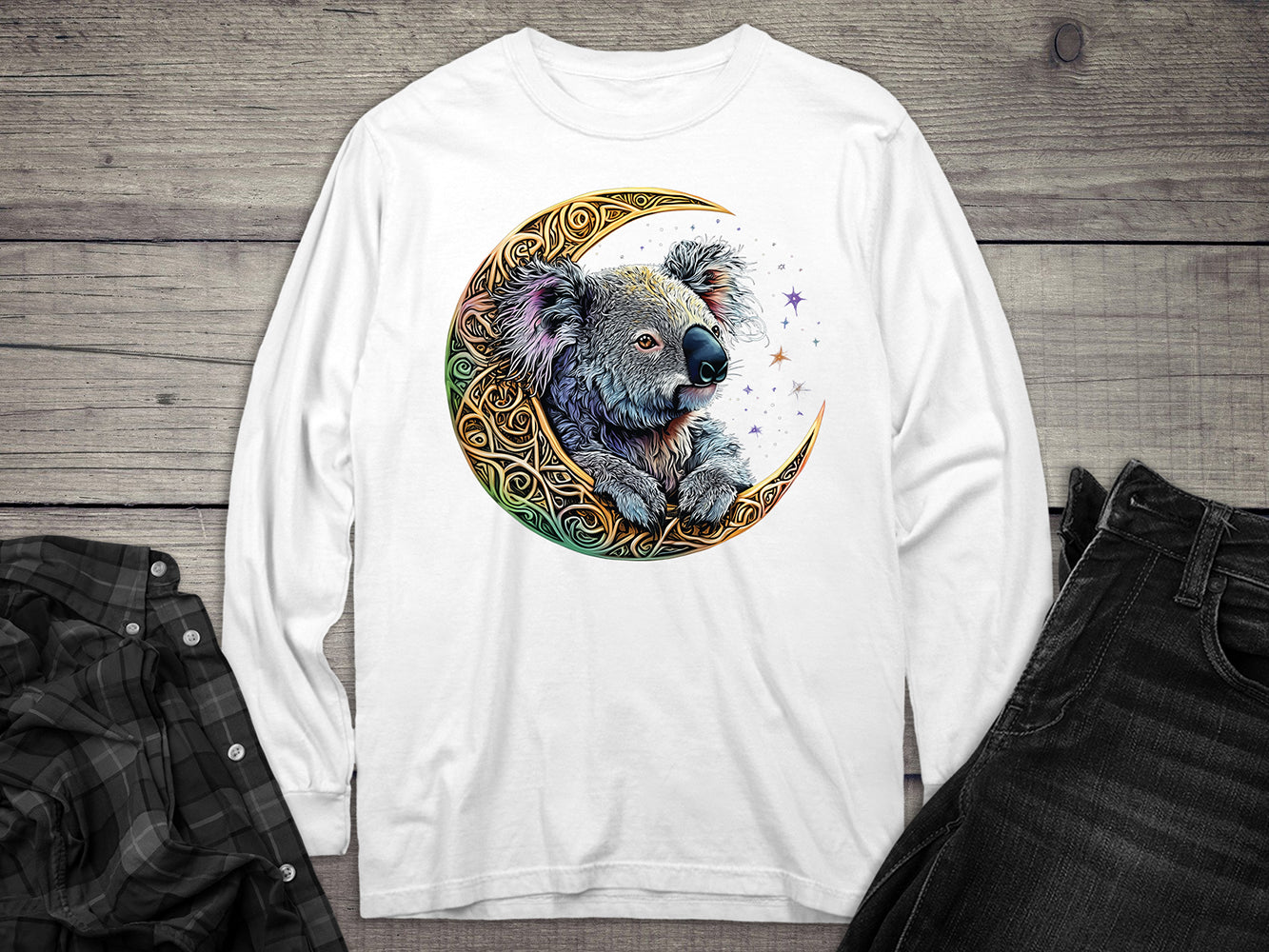 Celtic Koala Long Sleeve Tee