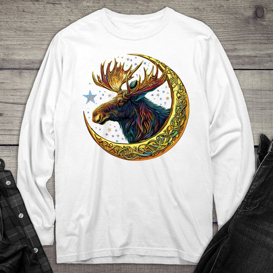 Celtic Moose Long Sleeve Tee