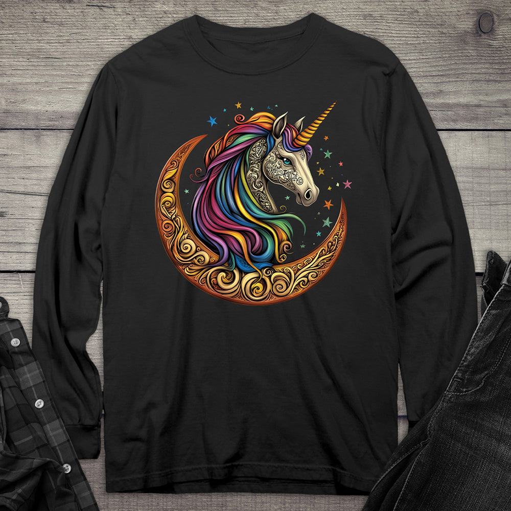 Celtic Unicorn Long Sleeve Tee