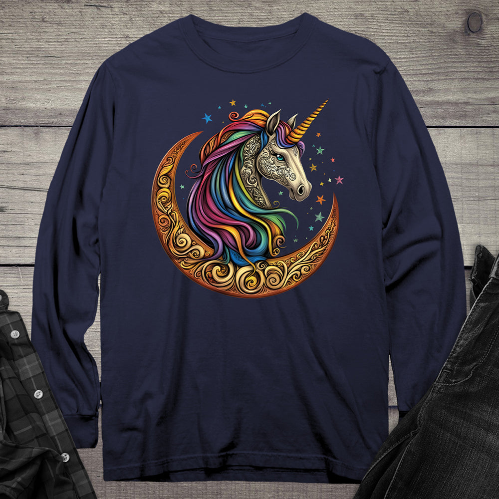 Celtic Unicorn Long Sleeve Tee