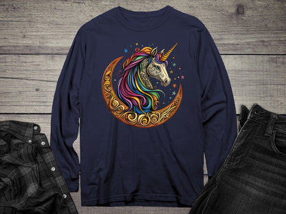 Celtic Unicorn Long Sleeve Tee