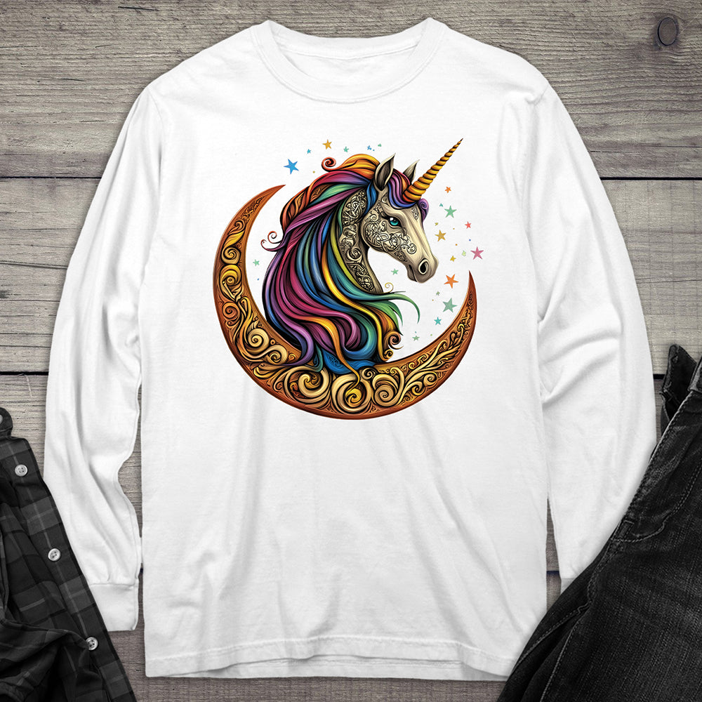 Celtic Unicorn Long Sleeve Tee