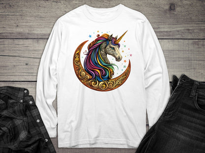 Celtic Unicorn Long Sleeve Tee