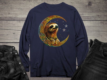 Celtic Sloth Long Sleeve Tee