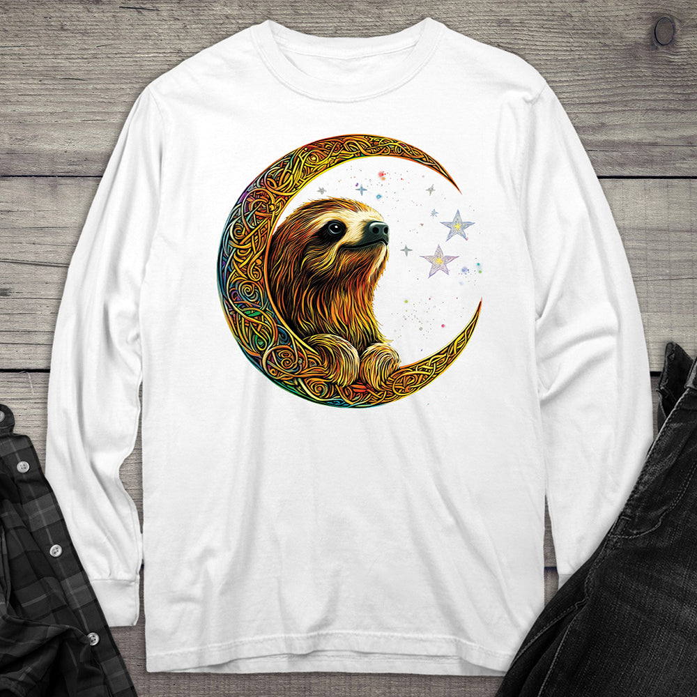 Celtic Sloth Long Sleeve Tee