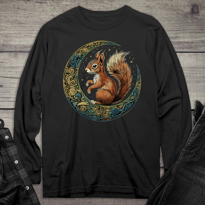 Celtic Squirrel Long Sleeve Tee