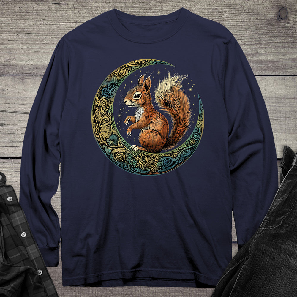 Celtic Squirrel Long Sleeve Tee