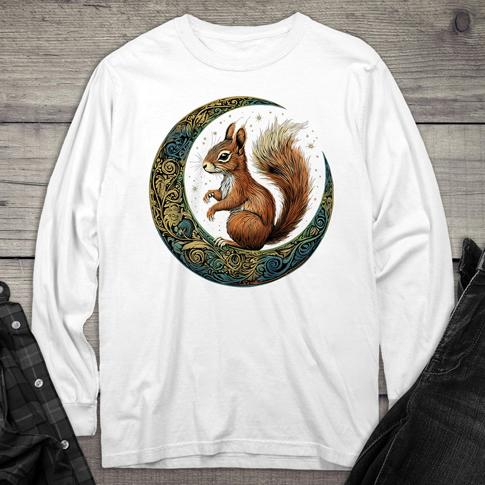Celtic Squirrel Long Sleeve Tee