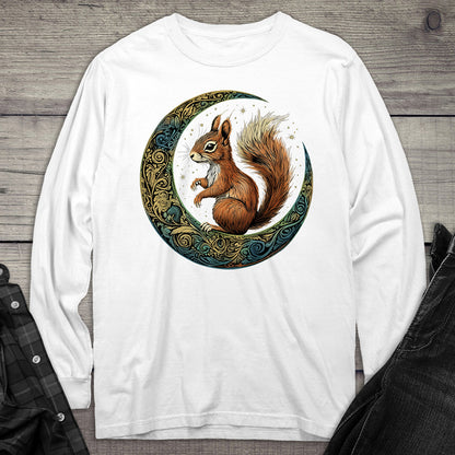 Celtic Squirrel Long Sleeve Tee