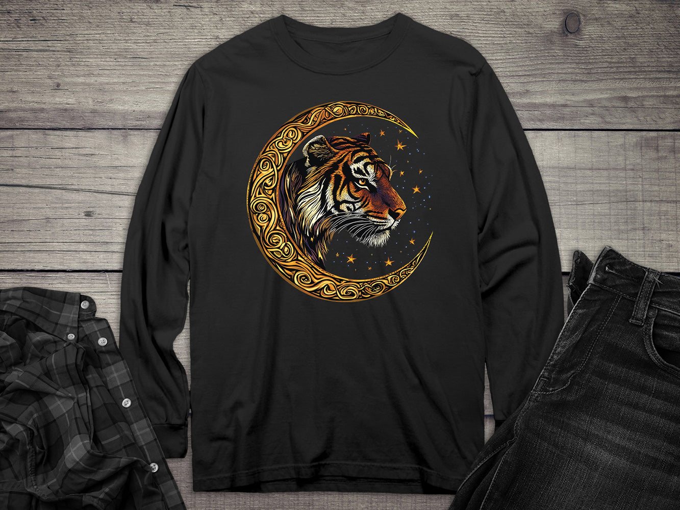 Celtic Tiger Long Sleeve Tee