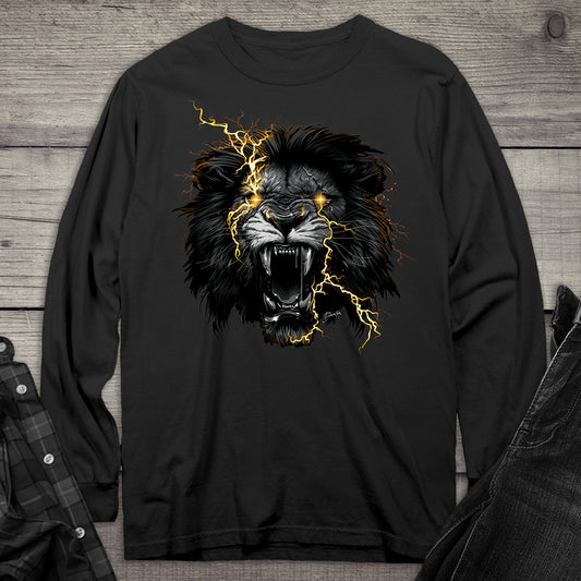 Lightning Lion Long Sleeve Tee