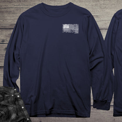 Don’t Mess With My With Crest Long Sleeve Tee