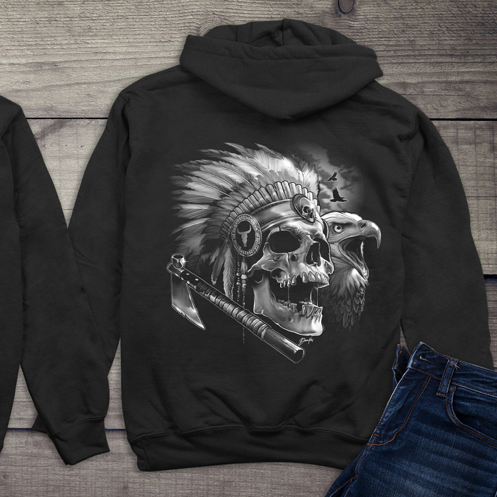 Chief Skull Eagle Hoodie