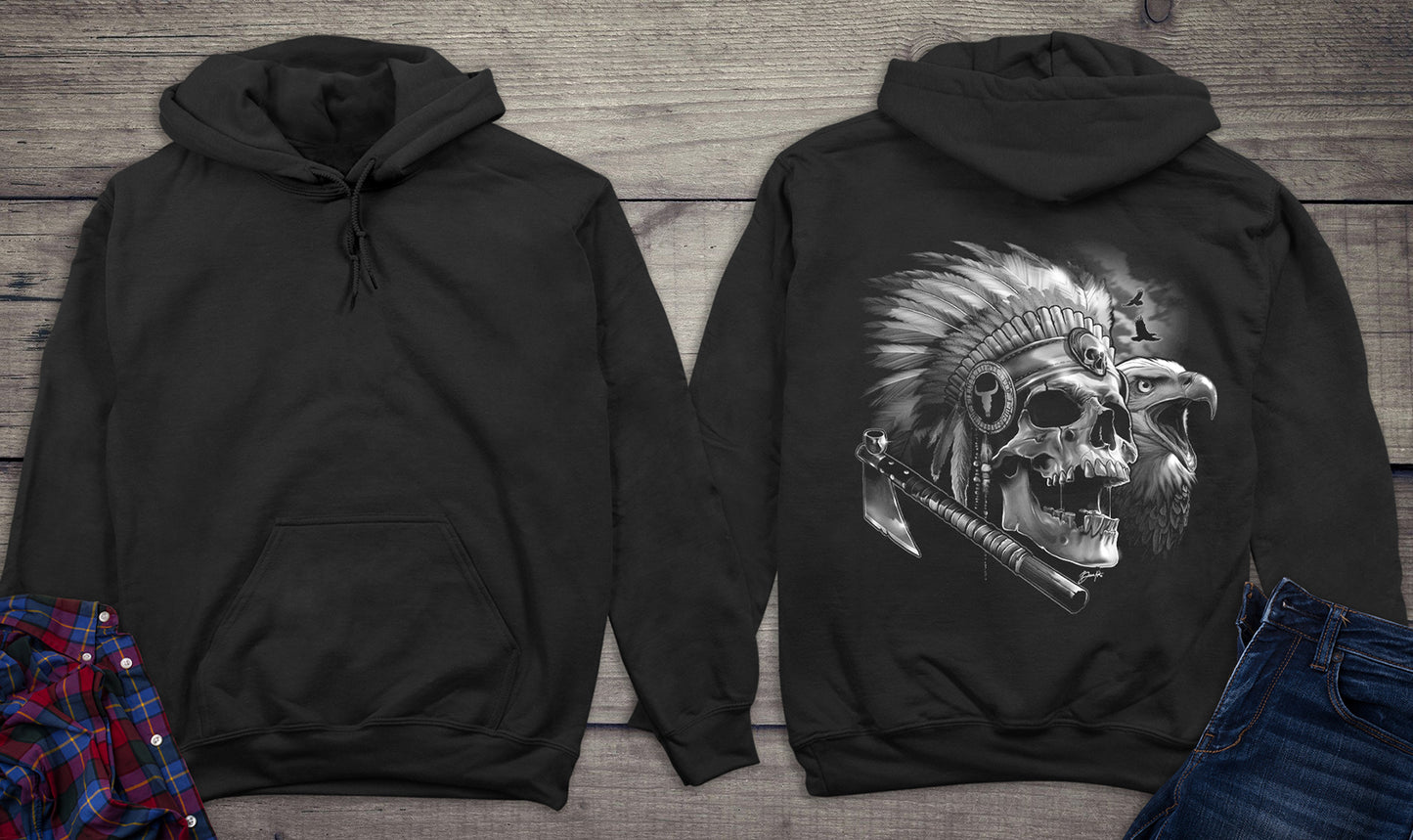 Chief Skull Eagle Hoodie