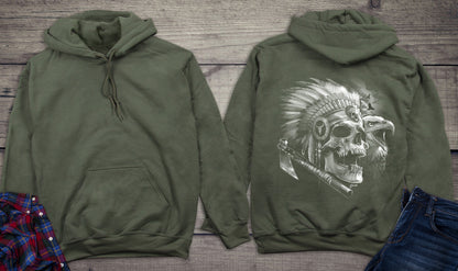 Chief Skull Eagle Hoodie