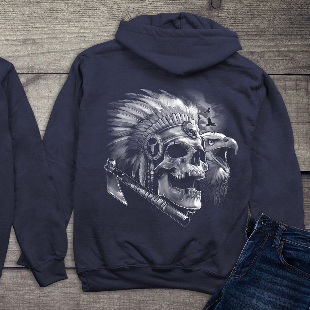 Chief Skull Eagle Hoodie