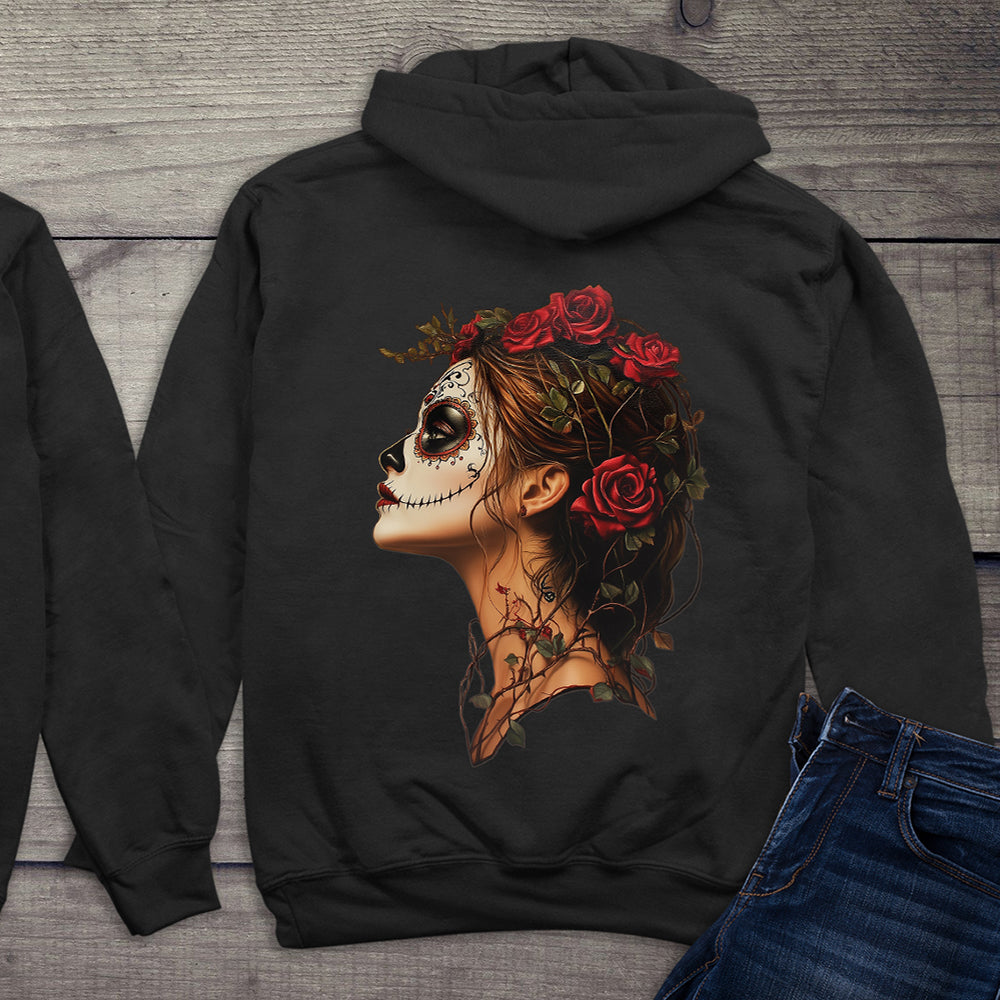 Sugar Skull Profile Hoodie