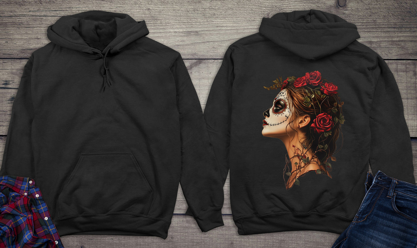 Sugar Skull Profile Hoodie