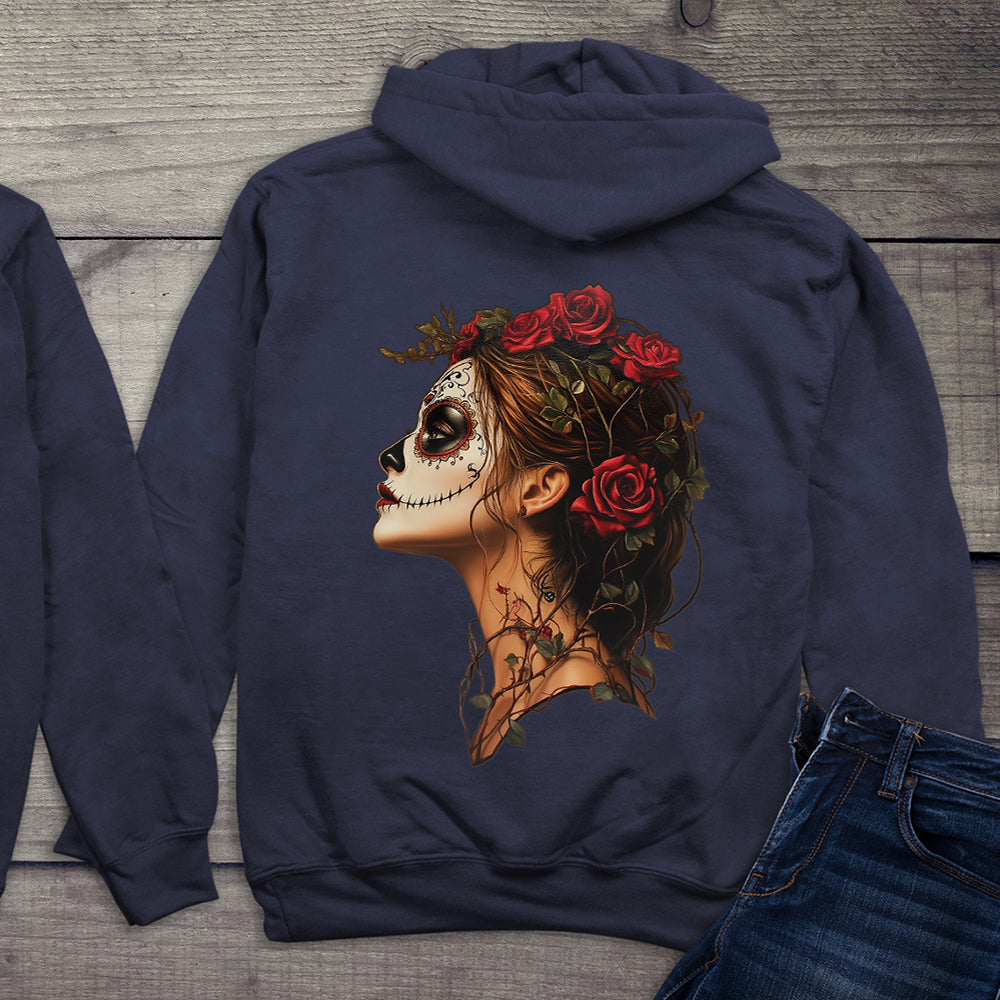 Sugar Skull Profile Hoodie