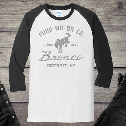 Ford Motor Co Bronco Baseball Tee