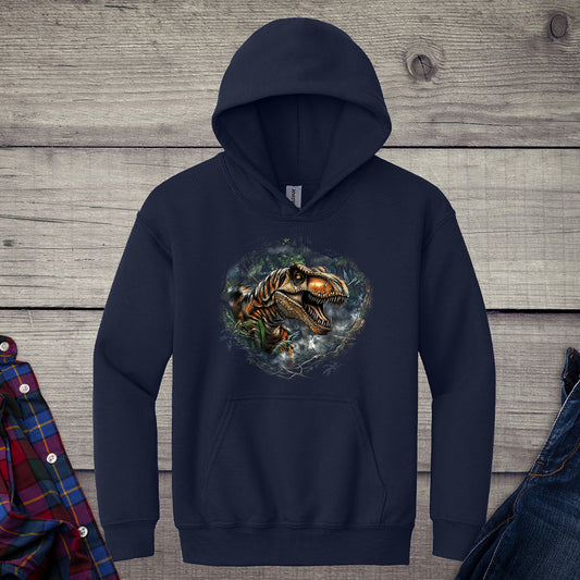 T-Rex Jungle Youth Hoodie