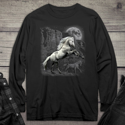 White Horse Wilderness Long Sleeve Tee