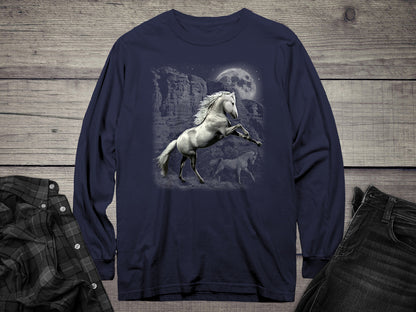 White Horse Wilderness Long Sleeve Tee