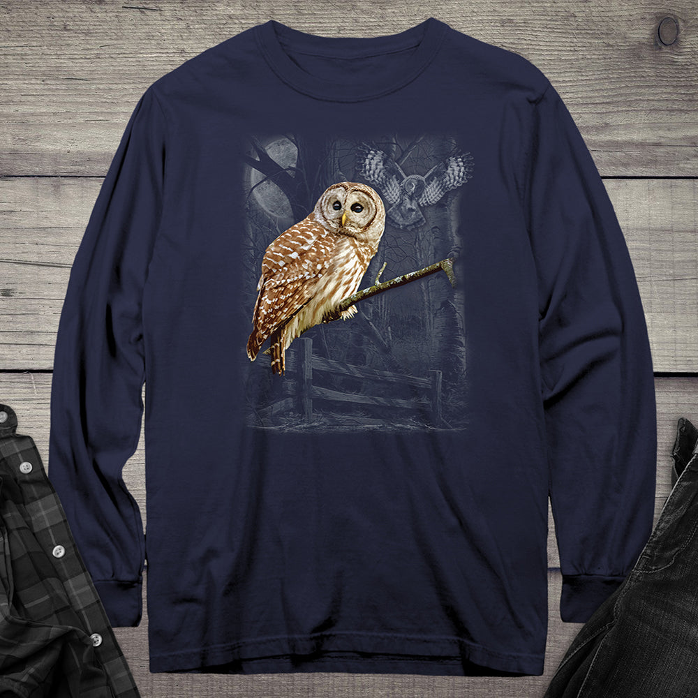 Owl Wilderness Long Sleeve Tee
