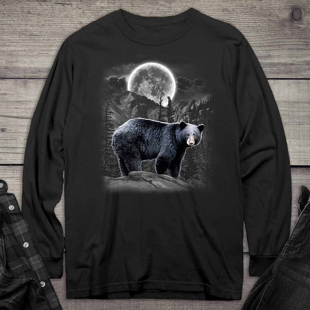 Black Bear Wilderness Long Sleeve Tee
