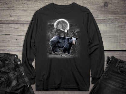 Black Bear Wilderness Long Sleeve Tee