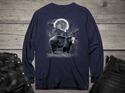 Black Bear Wilderness Long Sleeve Tee