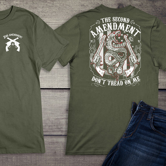 The Second Amendment With Crest T-Shirt