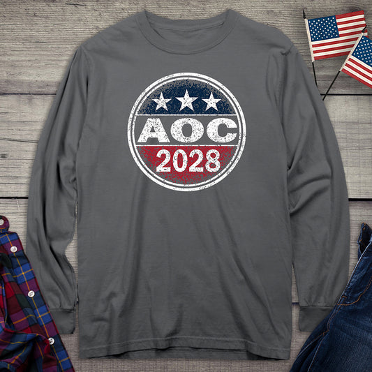 AOC 2028 Long Sleeve Tee