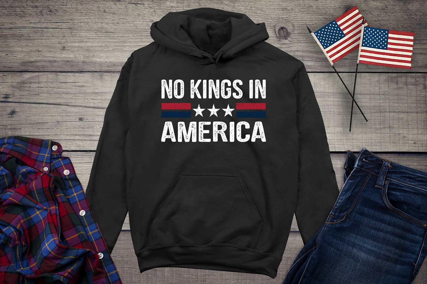 No Kings In America Hoodie