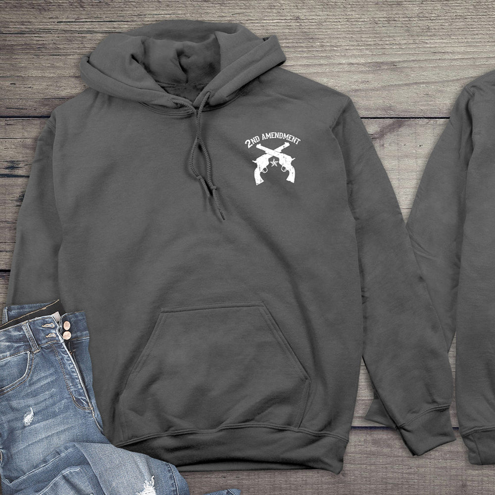 The Second Amendment With Crest Hoodie